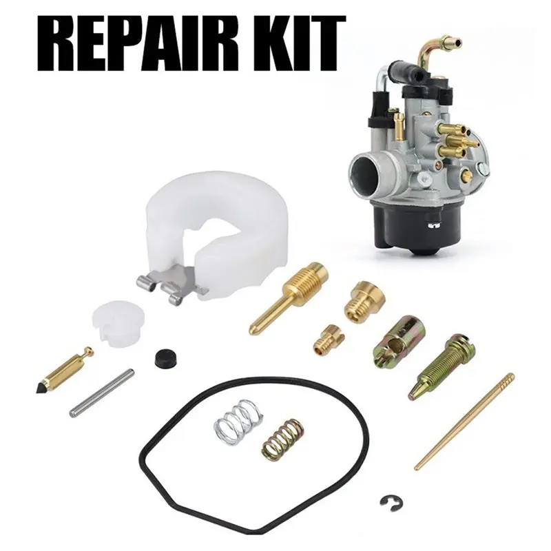 Carburetor Repair Kit For Dellorto PHBN/PHVA 12/16 17.5 Motorcycle Includes Float, Gaskets Etc