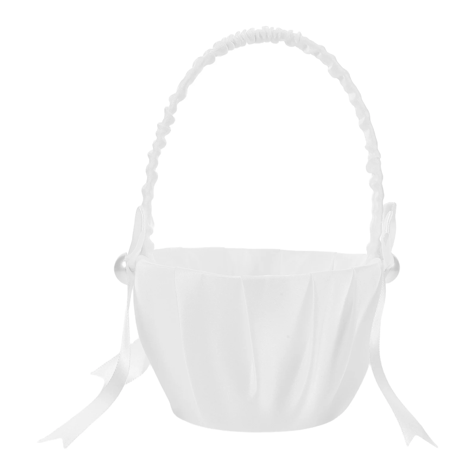 

4 Pcs Wedding Flower Basket for Girl Supplies Arrangement Floral Baskets Plastic Bride Berry Picking