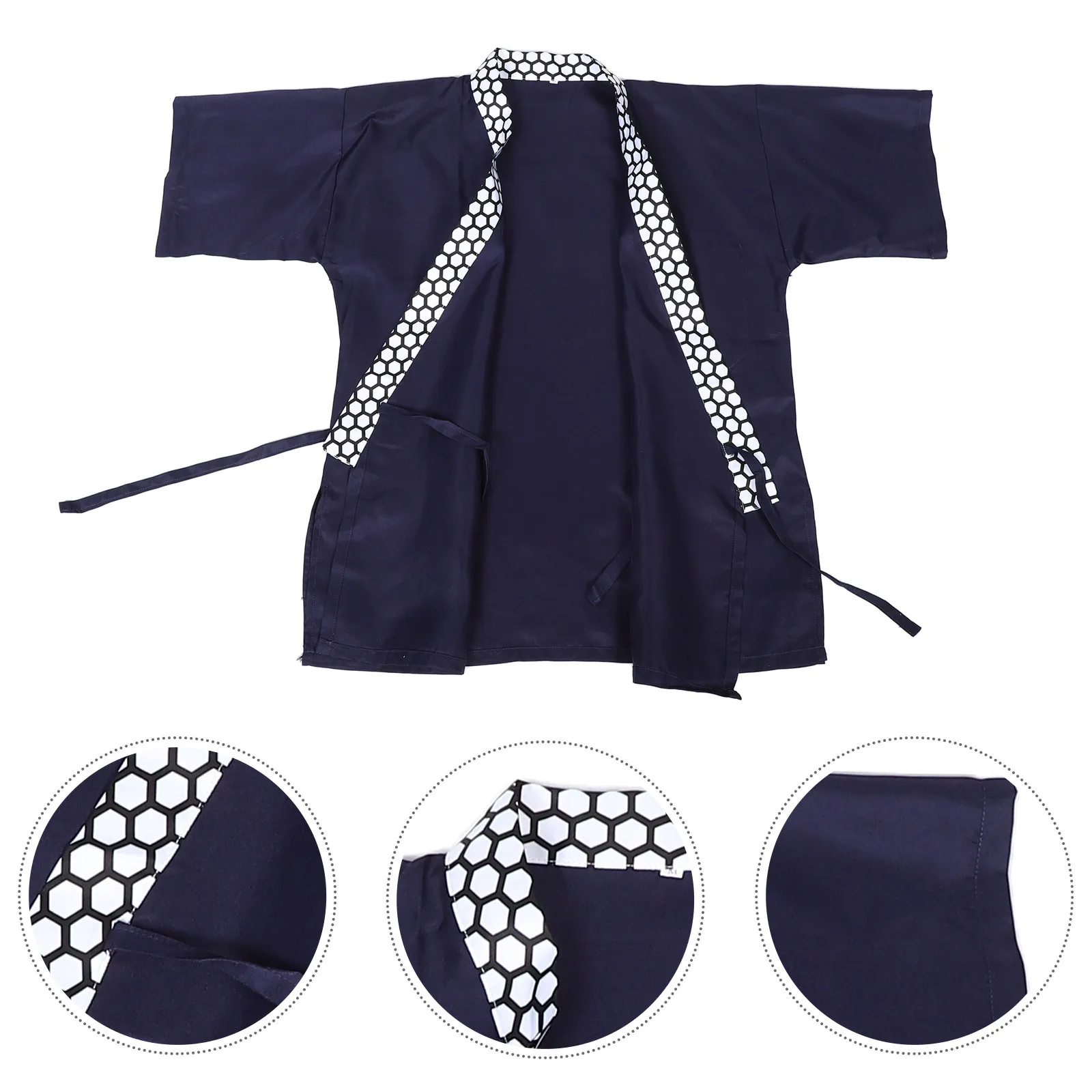 

Japanese Sushi Coat Kimono Jacket Traditional Design Workwear for Men Women Restaurant Knife Chef Clothes