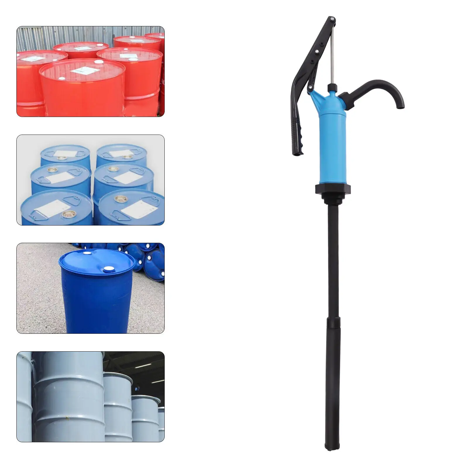 Blue Lever-type Drum Pump Manual Lever Acting Drum Pump Hand-pressed 55 Gallon