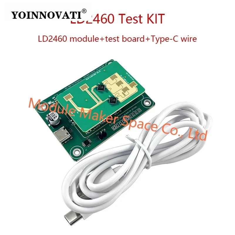 HLK-LD2460 Radar Development Kit - UART Interface, Real-Time XYZ Coordinates, for Gesture Control, Robot Navigation, Arduino/RPi