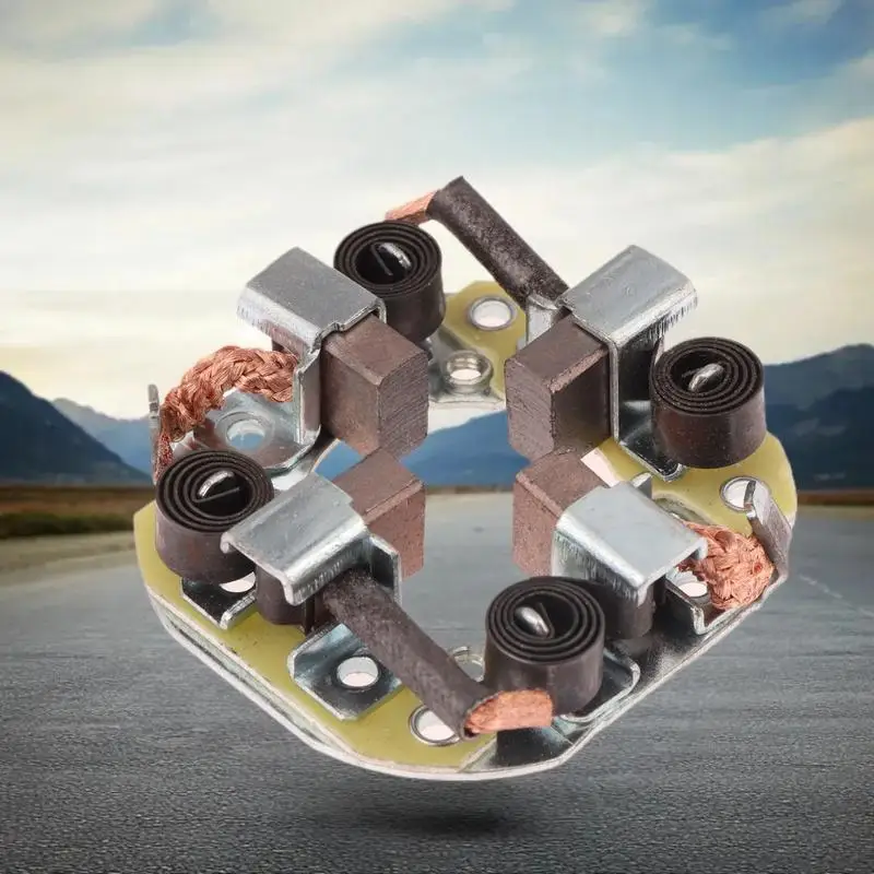 

Комплект DIY Автозапчасти Держатель угольной щетки для стартера, подходит для Mitsubishi Antelope