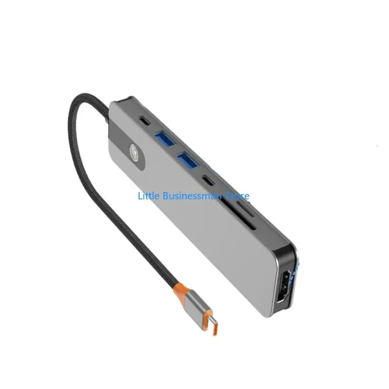 8/7/6/5 in 1 USB C to HDTV Adapter USB3.0 PD100W Splitter Docking Station for PC M76A