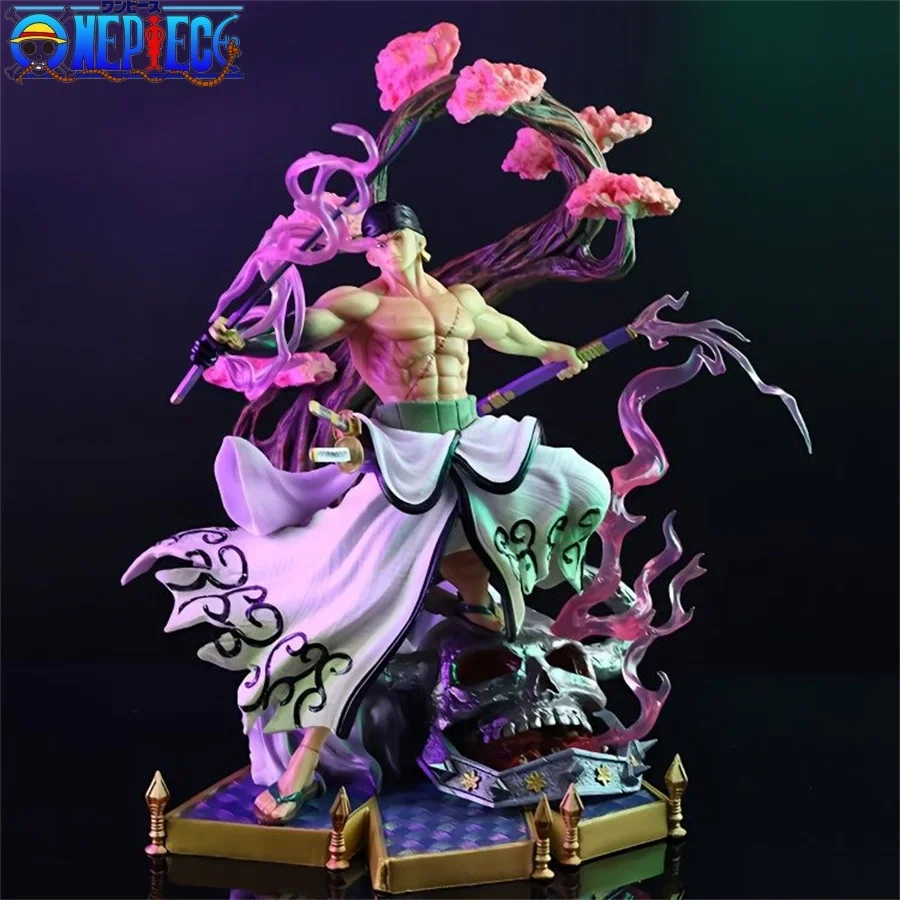 

Anime One Piece Gk Model Tianji Burning Wind Yama Zoro Wano Country Mito Stream Sauron Figure Collectible Toy Ornaments Gift