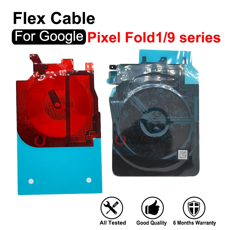 Wireless Charging Induction Coil NFC Module For Google Pixel 9Pro 9 Pro XL Fold1 Replacement Part