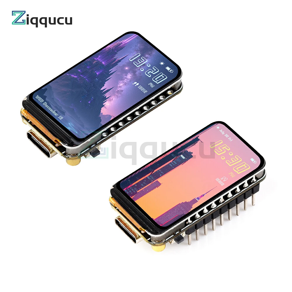 

ESP32-S3 1.47-inch LCD Display Development Board Module WiFi BT Development Board 172 x 320 Dual-Core Type C