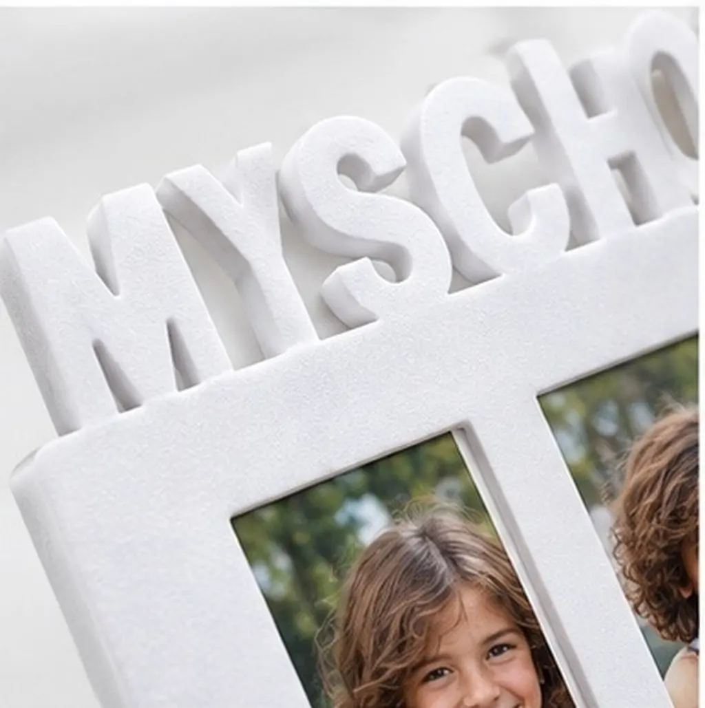 Graduation Photo Collage Frame Stylish School Year Picture Frame for Memories Rustic Modern Home Decor New Moms Must Haves