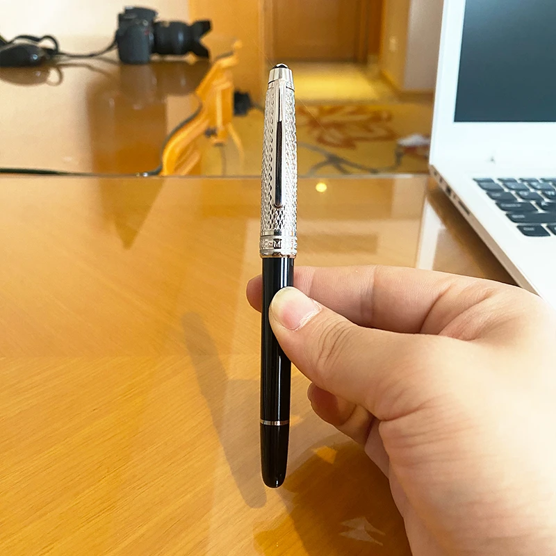 

Luxury Black Classic Fountain Ball Pen, Signature Pen, School Writing Supplies, Office Stationery, 100% Brand New, 58862