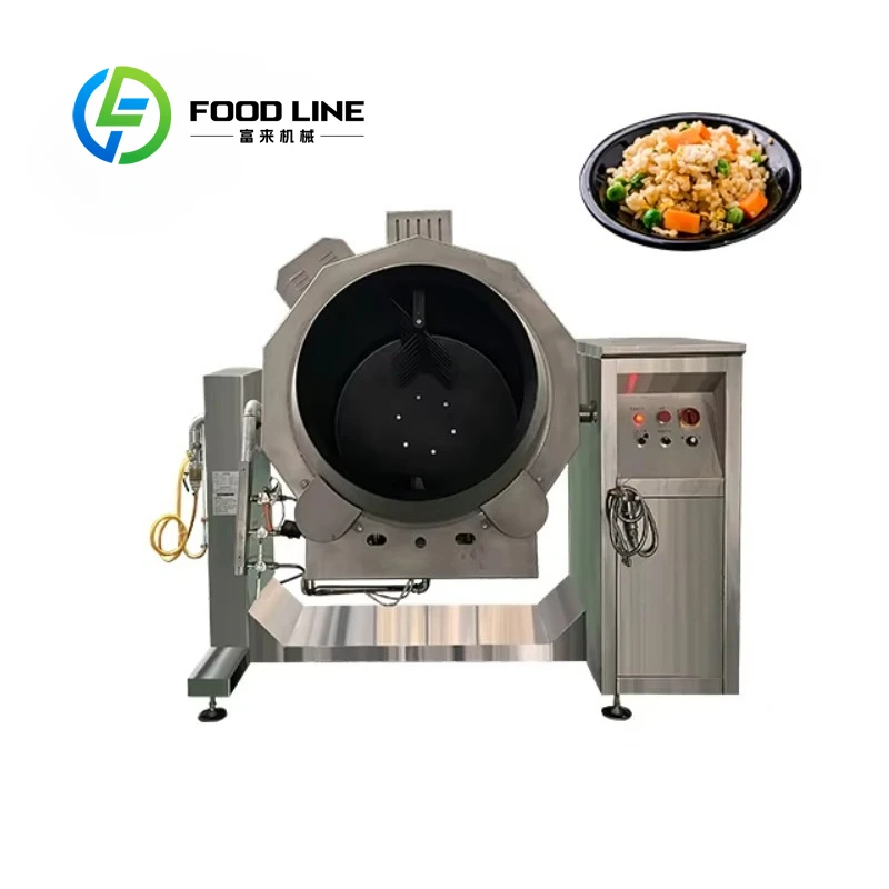 Máquina inteligente de Robot de Gas eléctrico para cocina, fideos de arroz fritos, Wok, para cantina, restaurante, personalizada