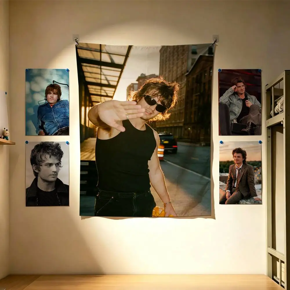 

Actor Joe Keery 2026 Flags Wall Hanging Background Art Banner for Bedroom Home Outdoor Decor