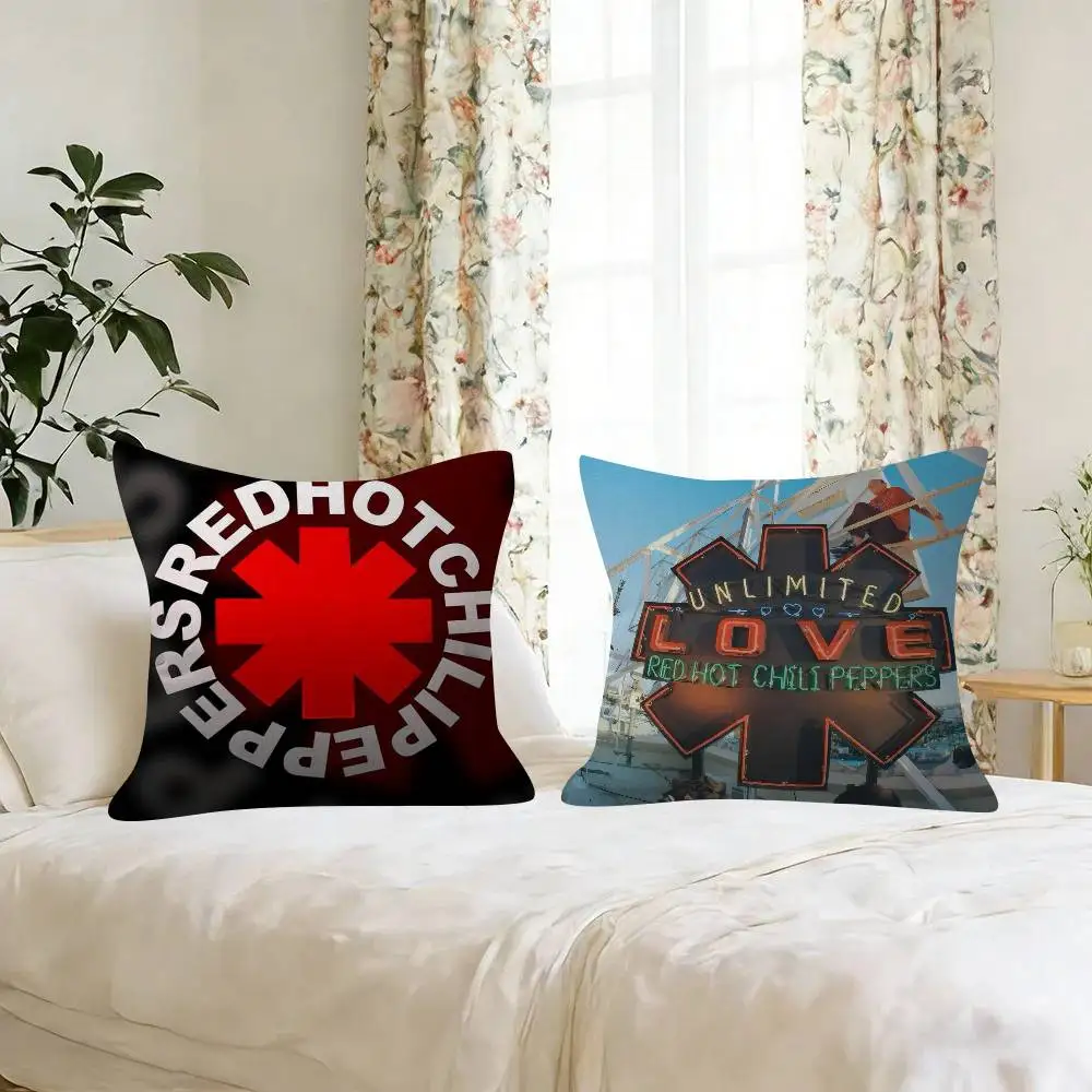 R-Red Hot C-Chili Peppers Californication    Cushion Cover Car Throw Pillow Case For Sofa Car Christmas Gift 40x40cm 45x45cm