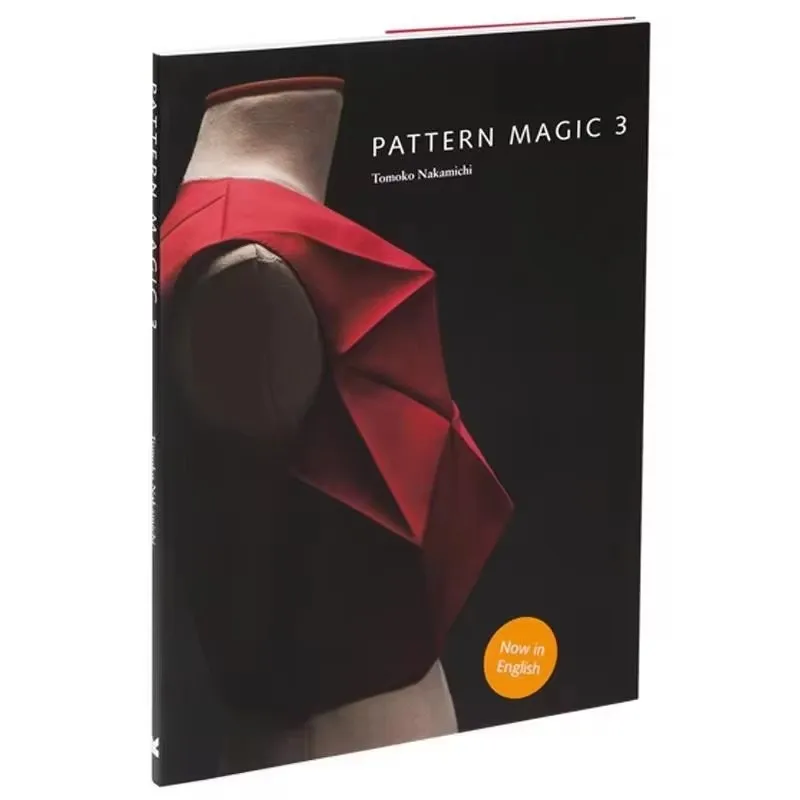 4 Books/Set English Tomoko Nakamichi Pattern Magic Book Volume 1-4 Stretch Fabrics Clothing Cutting Design Teaching Book