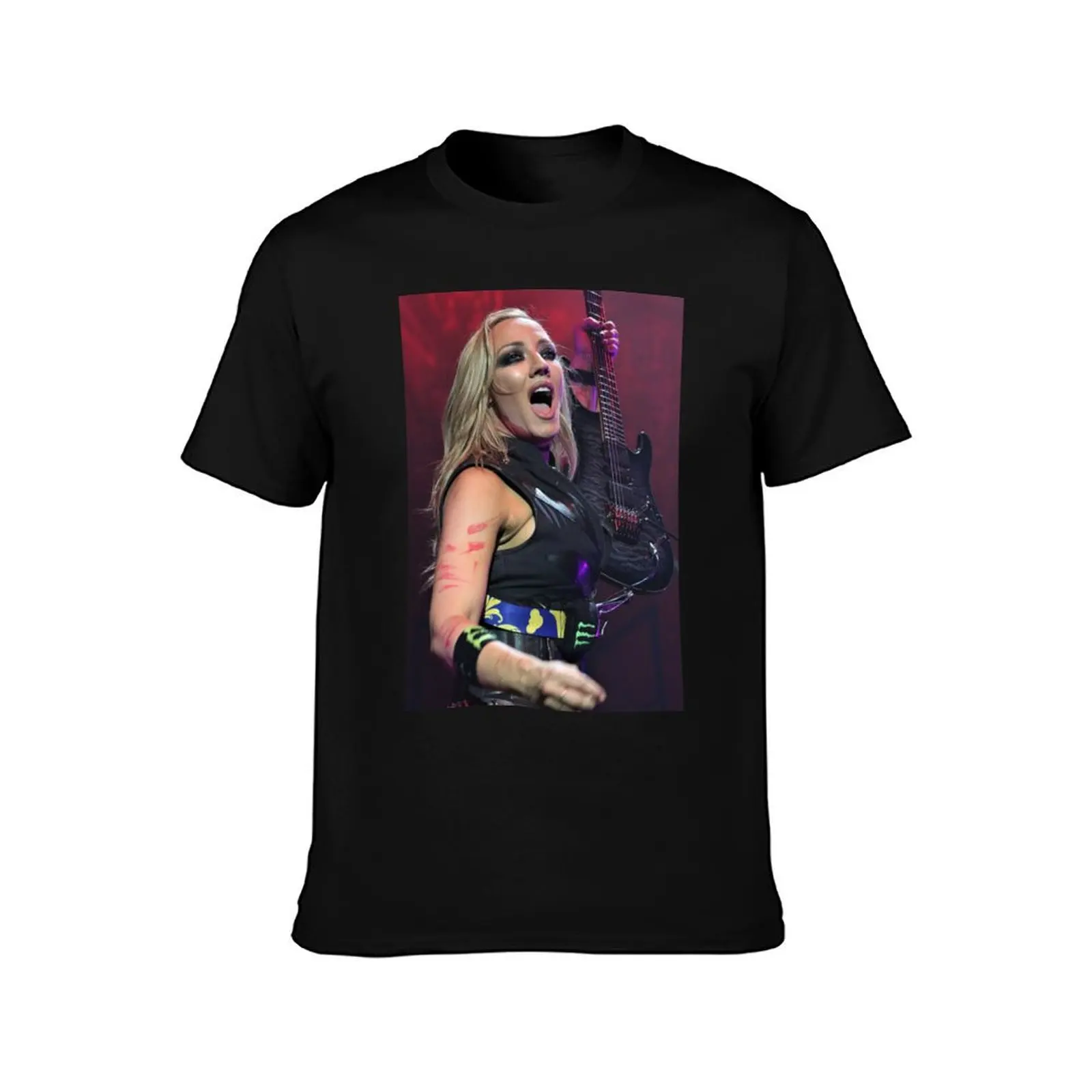 Nita Strauss T-Shirt Summer Casual Cotton Tee Oversized Streetwear Tops Vintage Graphic Print Loose Fit Short Sleeve