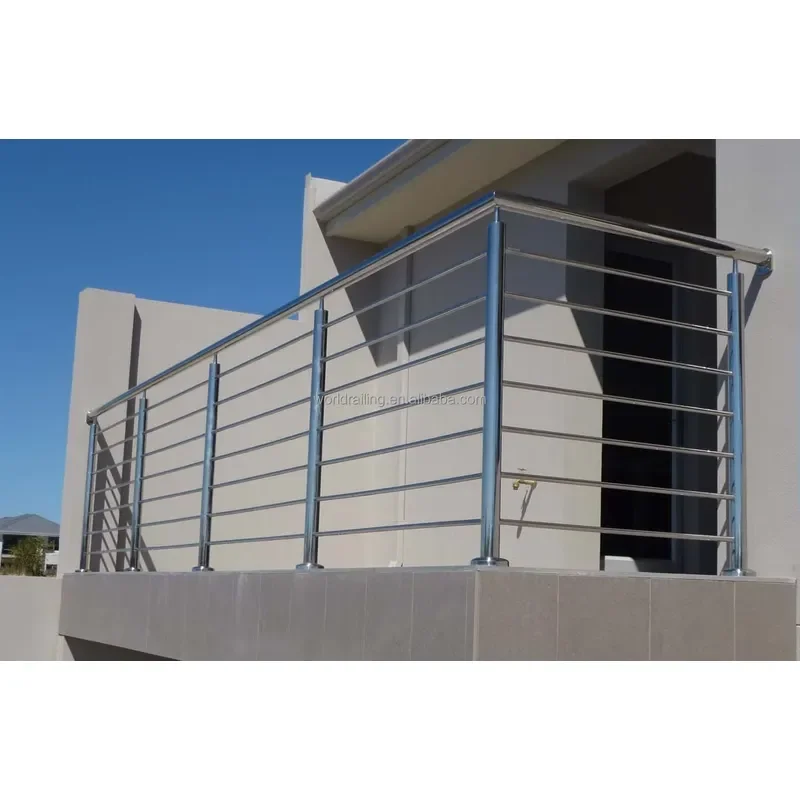 YL METAL Outdoor Indoor Balustrades Handrails Tube Stainless Steel Stair Railing