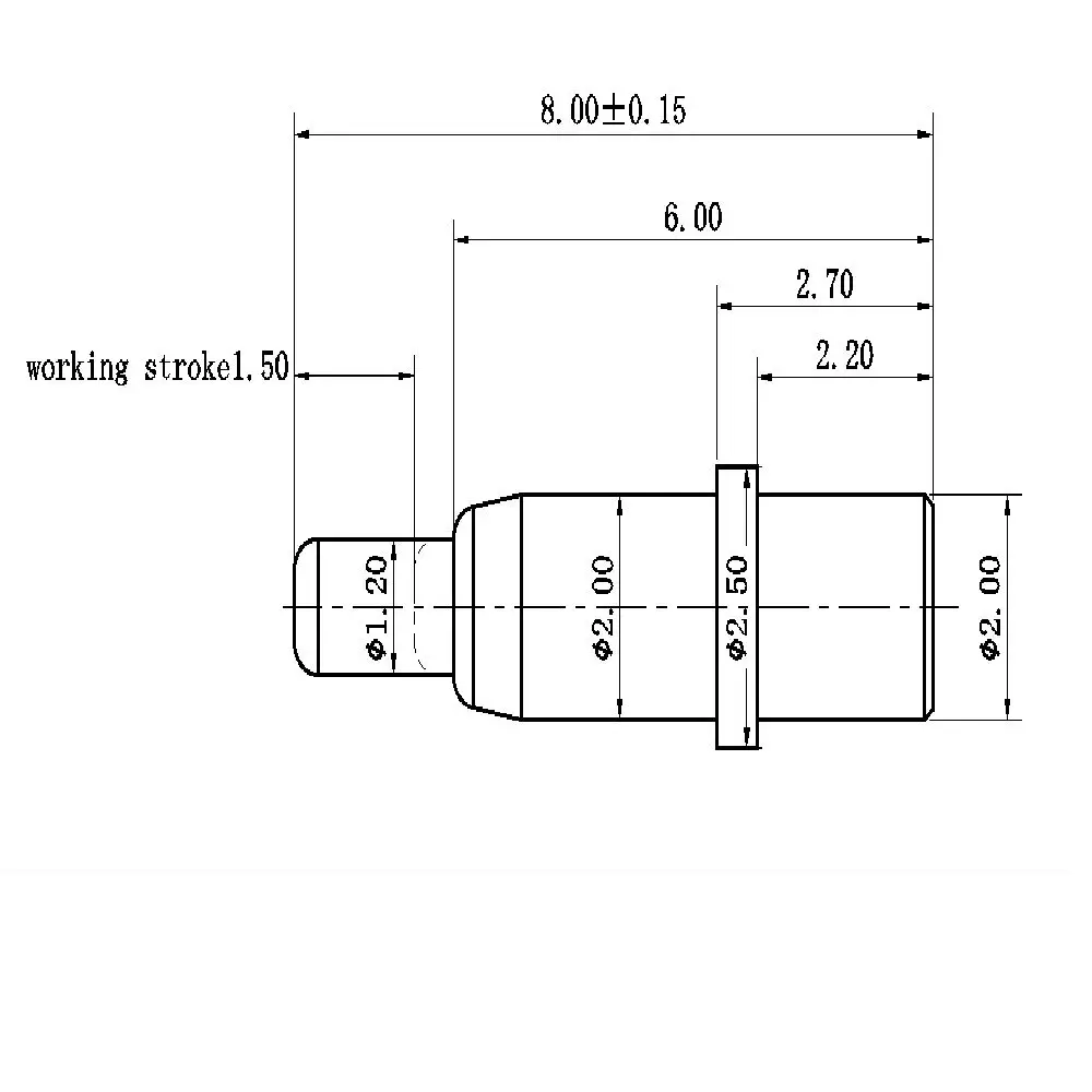 Custom Pogo Pins Battery holder spring loaded pogo pin