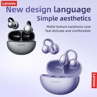 Auriculares inalámbricos Lenovo Bluetooth 5,4 TWS con efectos de sonido panorámicos, auriculares con batería de larga duración, cómodos de llevar, TA410