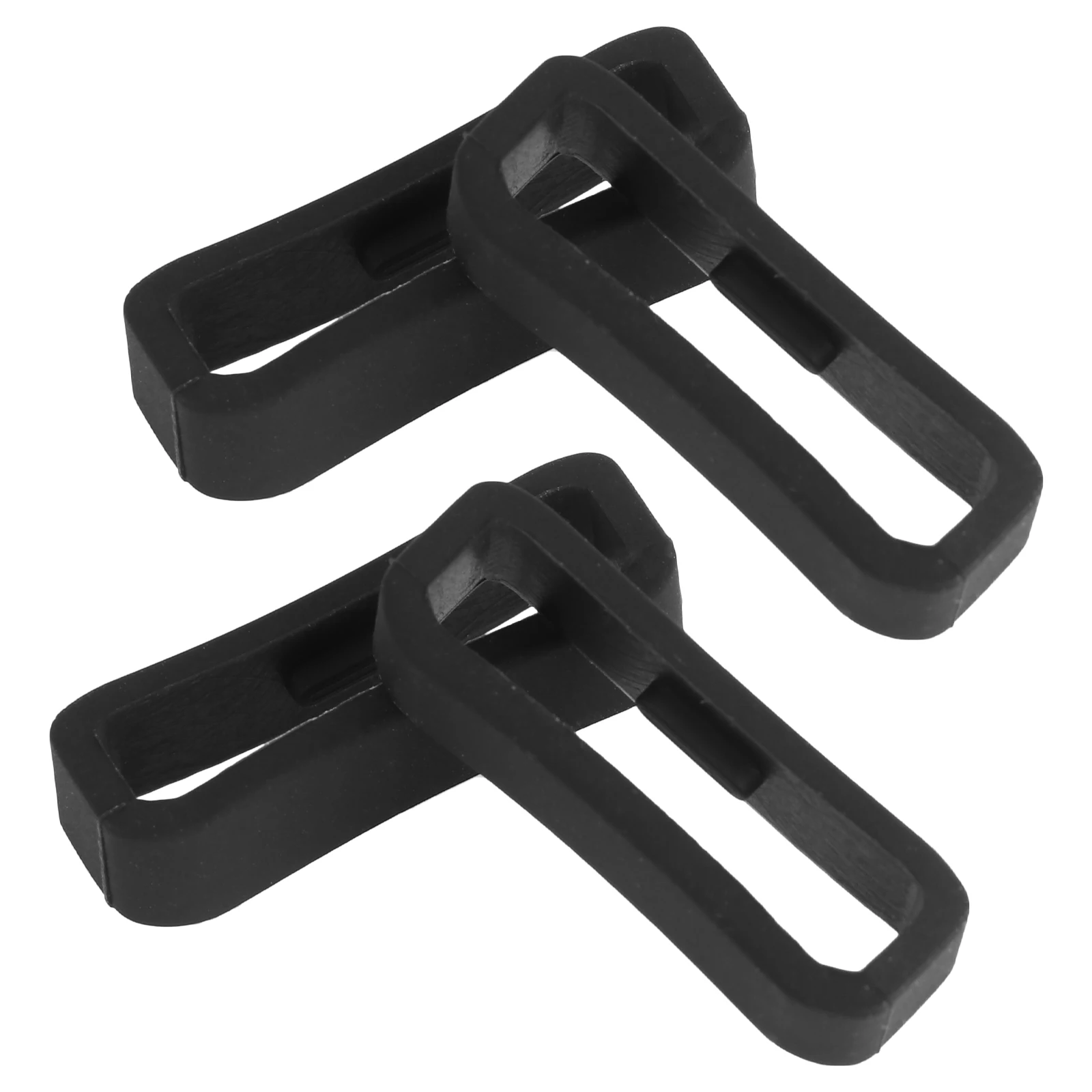 

4PCS Silicone Bezel Watch Strap Loop Bands Holder Soft Retaining Keeper Buckle Compatible Replacement Long Use Comfortable