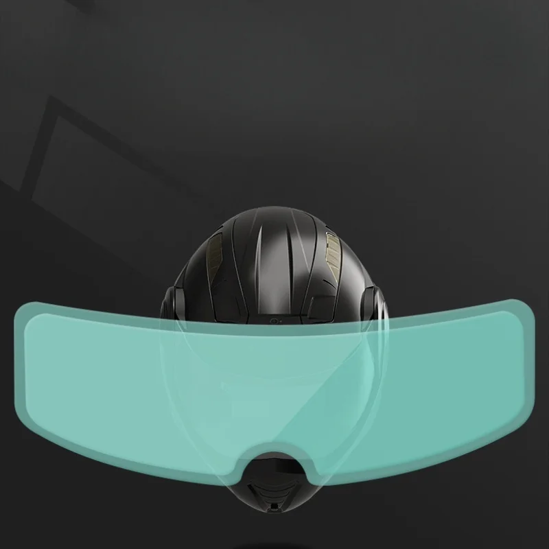 Motorcycle Helmet Anti-Fog Film, Universal PET Anti-rain Lens Sticker, Waterproof Scratch-resistant Helmet Visor Protector for A
