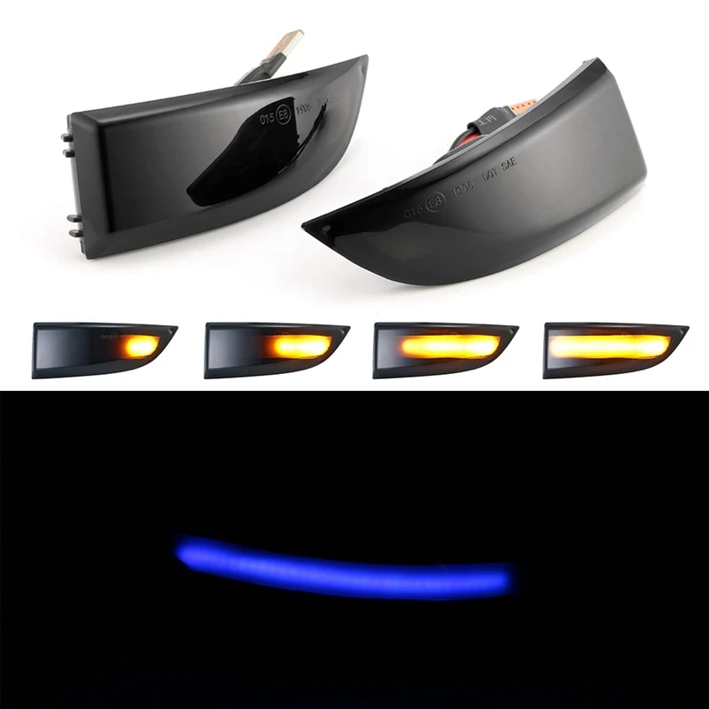 Car Fluence Latitude Dynamic Turn Signal LED Blinker Side Mirror Light For Renault Megane MK3 Laguna III X91