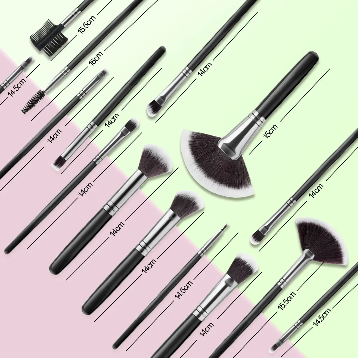 OMGD 13PCS-32PCS Makeup Brushes Set Cosmetict Makeup For Face Make Up Tools Women Beauty Professional Foundation Blush Eyeshadow