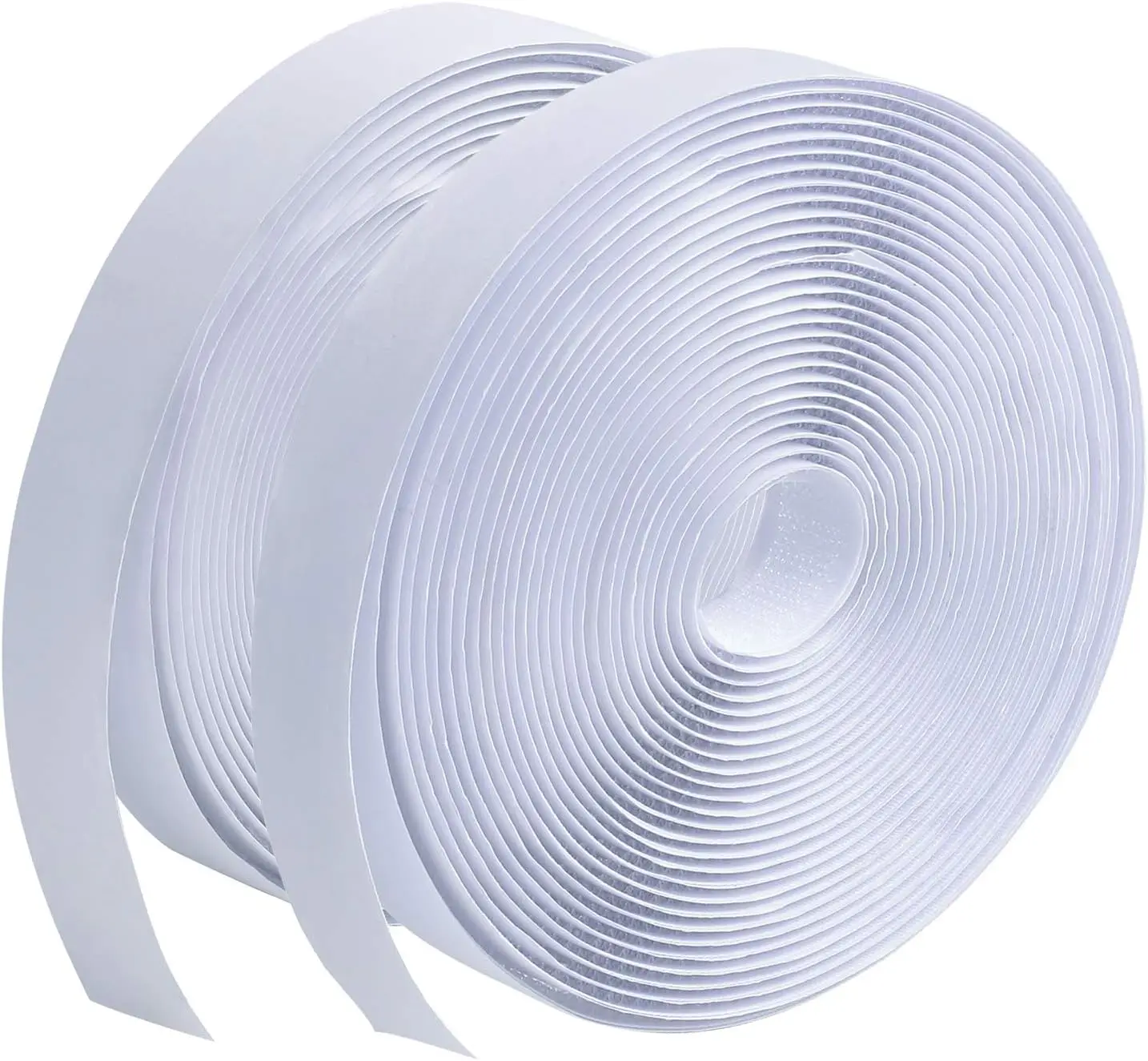Hook and Loop Tape 3/4 Inch x 23 Feet Each Roll Heavy Duty Adhesive Industrial Strength Hook Loop Strip Mounting Tape
