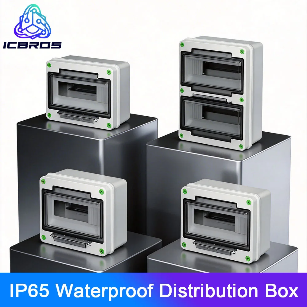Lock Waterproof Distribution Outdoor Rainproof Plastic IP65 Waterproof Distribution Box switch box Junction Box