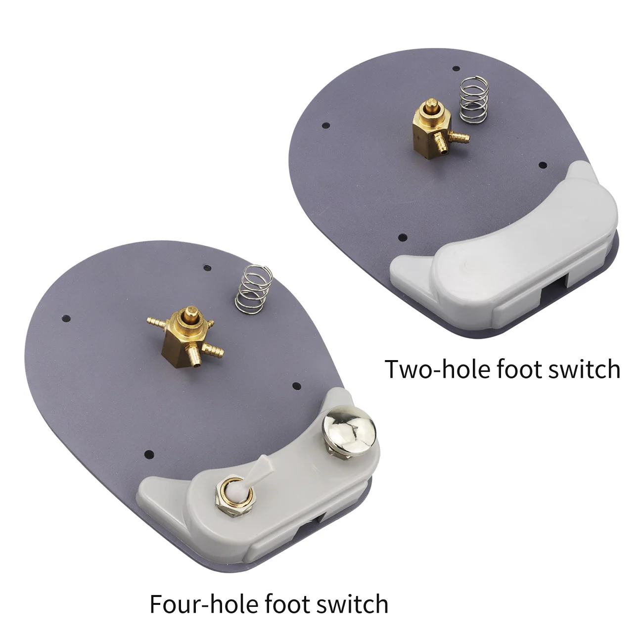 1Pc Dental Foot Pedal Valve 2/4Holes Foot Control Switch Connector Tube For Dentist Chair Unit Spare Parts Dentistry Accessorry