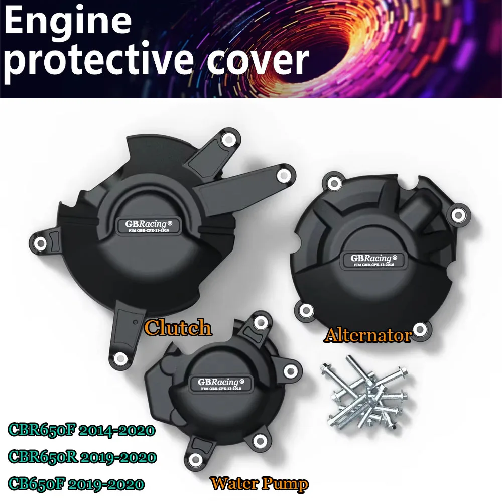 

For Honda CB650R CBR650R Engine Cover Protection 2021-2022 Motorcycle Accessories Engine Guard Set