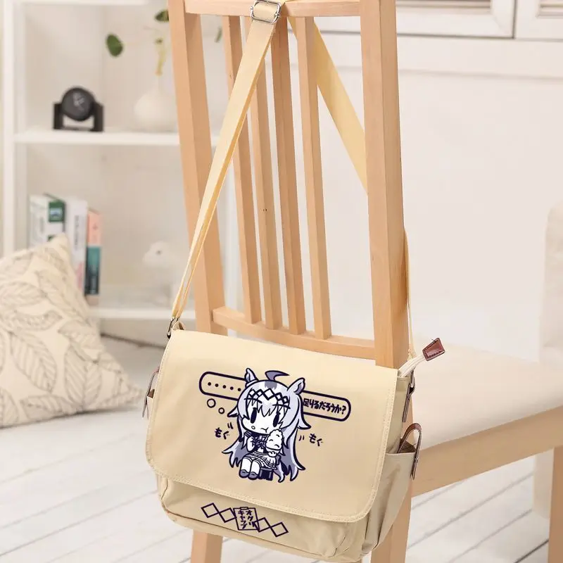 Pretty Derby Anime Merchandise One Shoulder Crossbody School Bag Game Kita Kuro Anime