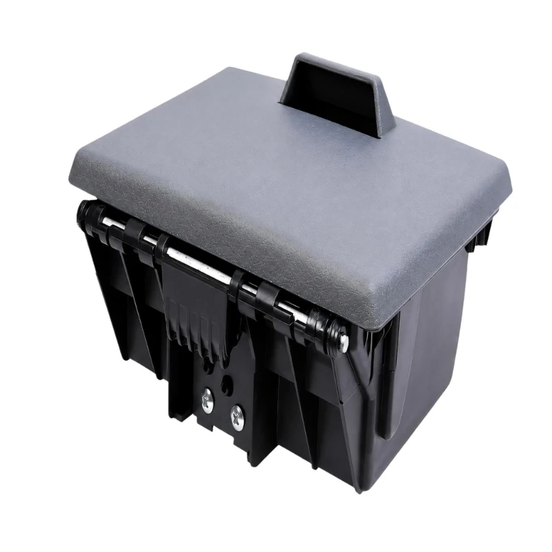 Gray and Black Dashboard Cup Holder Module, Part Number 8C3Z2513562AC, Formed as Complete Unit for F-550 Direct-Replacement H8WE