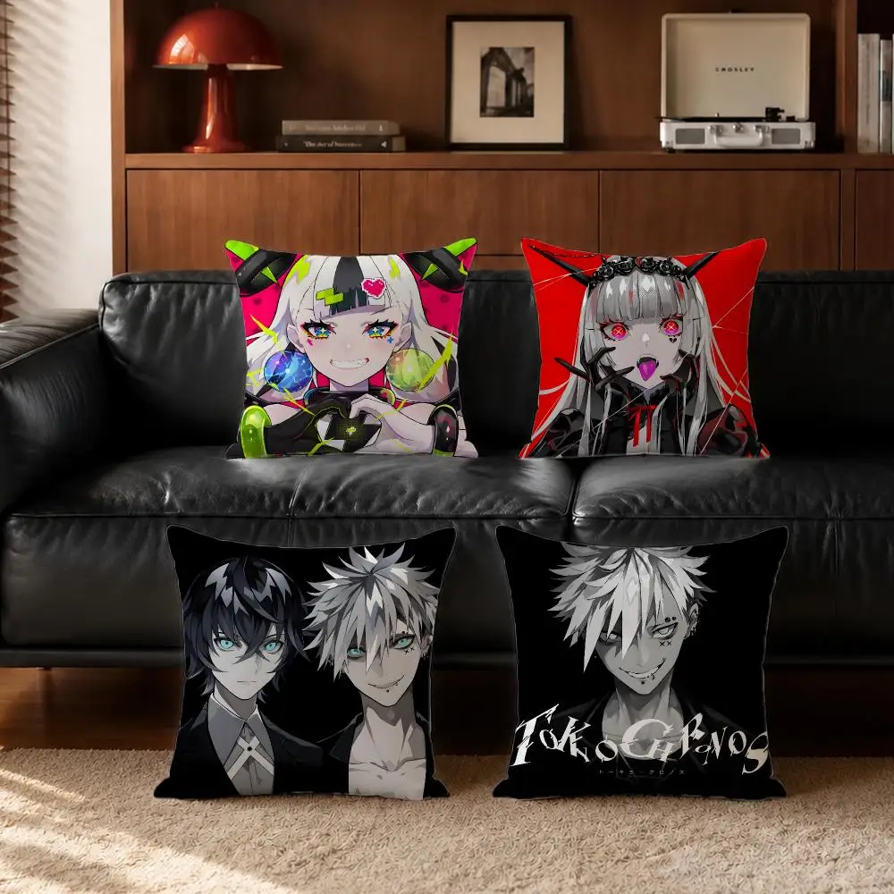 game TOKYO CHRONOS Cushion Cover Cushion Cover Set  50x50 45x45 40x40 Pillowcase Decorative Sofa Home Decor