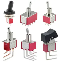 T80-T Z1 대형 긴 핸들, 12mm 패널 미니 SH 토글 스위치, 순간 5A, 125VAC, 3A, 250VAC, T8011, T8012, T8014A, T8019L, RS-8 ON 3P