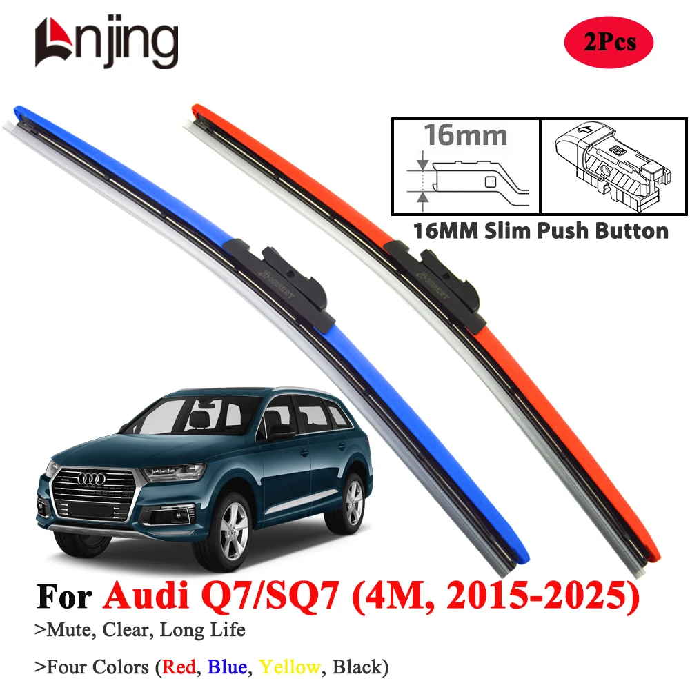 

LNJING Wiper Blades For Audi Q7 SQ7 4M 2015-2020