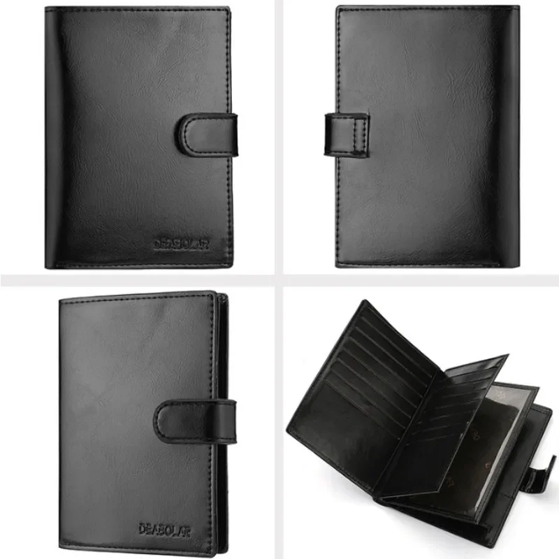 قصيرة الرجال محافظ عادية الذكور المحافظ سستة حافظة للبطاقات عملة حقيبة صغيرة غطاء جواز سفر الرجال محفظة Carteira Masculina Billetera #3