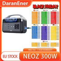 DaranEner NEOZ Portable Power Station, 300W 179.2Wh LiFePO4 Battery, 56000mAh, LED Fashlight, 1.5hrs Fast Charging - EU Plug
