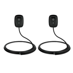 Universal Power Off Switch 60cm/100cm Car Button Switch DC 12V/24V Battery Disconnect Switch for Fog Lamp Neon Lights