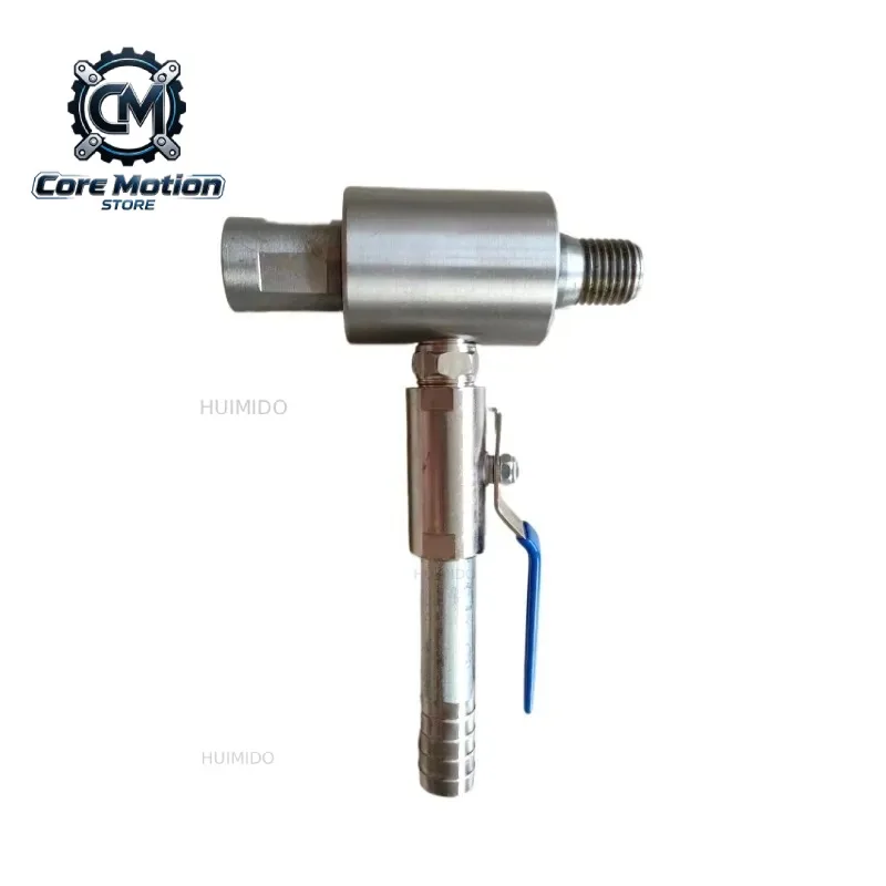 Handheld Water Drill 4 Points Water Inlet Water Injector Pipe Laying Machine Water Injector High Pressure Resistant