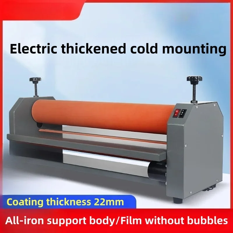 2026 Hot  E650-T Electric cold laminating machine Small desktop automatic laminating machine KT plate laiminator desktop