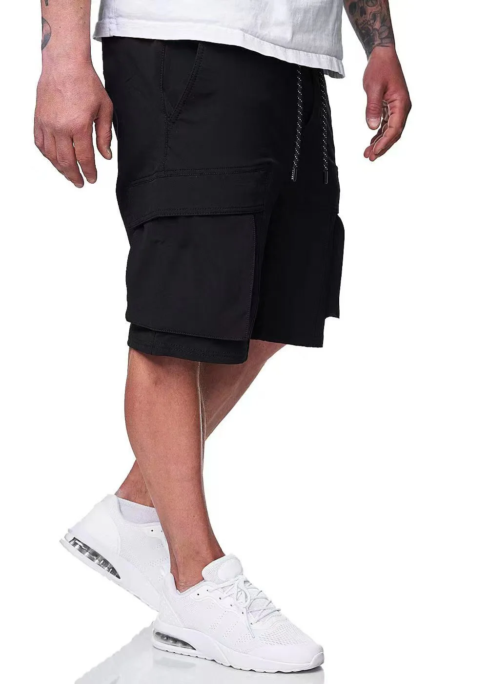 Men‘s Multi-Pocket Utility Shorts-Spacious Cargo Pockets Durable and Comfortable Design Versatile Casual Style Summer Essentials