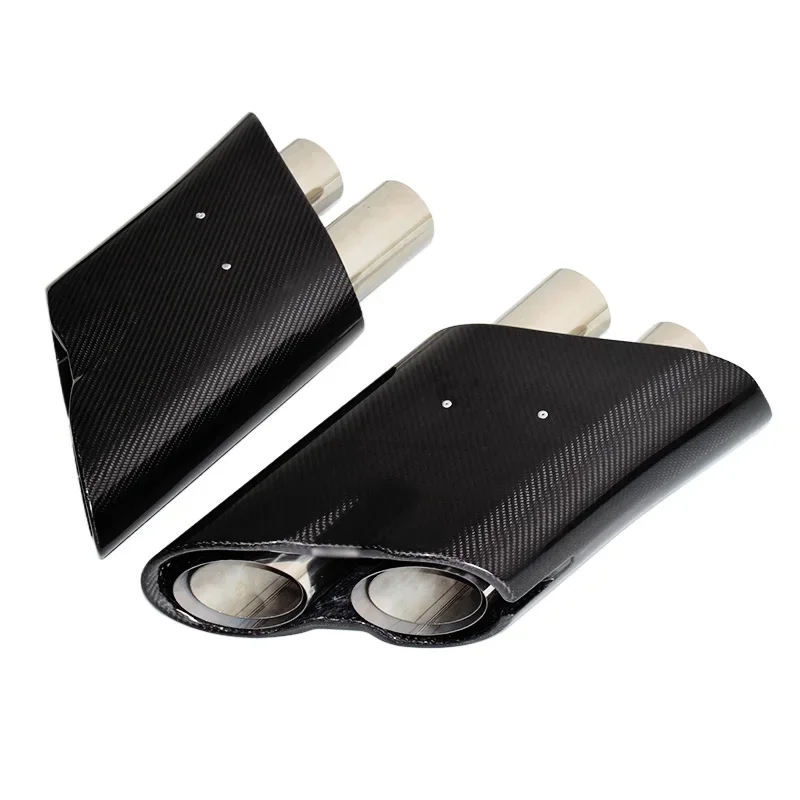 Suitable Exhaust Tip for B logo Mercedes-Benz G-Class G500 W463 LED light mufflers exhaust pipes four outlet tailpipes