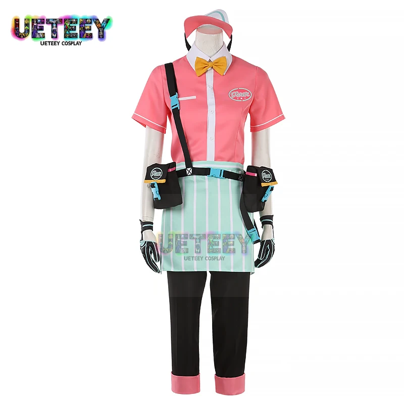 

UETEEY COS HeliosR HEROS DINER Faith Billy Cosplay Costume Custom Size Anime Clothes