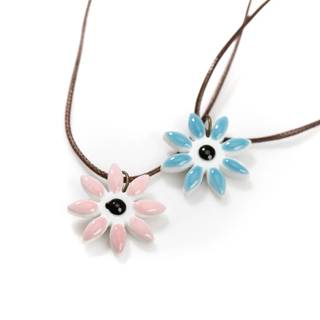 Hot Hot Flower Ceramic Necklace With All Stylish Elegant Lady Jewelry Unique Design X880