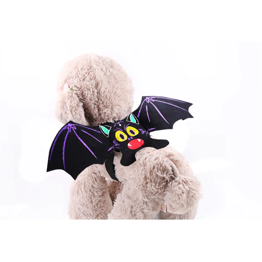 

1Pcs Bat Wings Dog Halloween Decor Purple Size M Comfortable Durable Pet Bat Wing Supplies for Parties Photo Shoots Outdoor