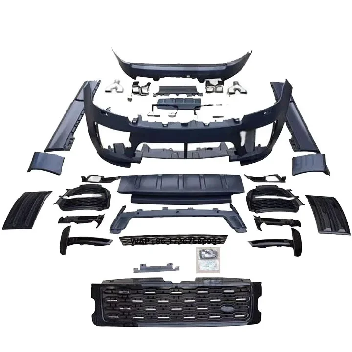 

Hot Sell Car Bumper SVO Body Kit for vogue L405 Upgrade Front Rear Bumper Exhaust Tips Bodykit