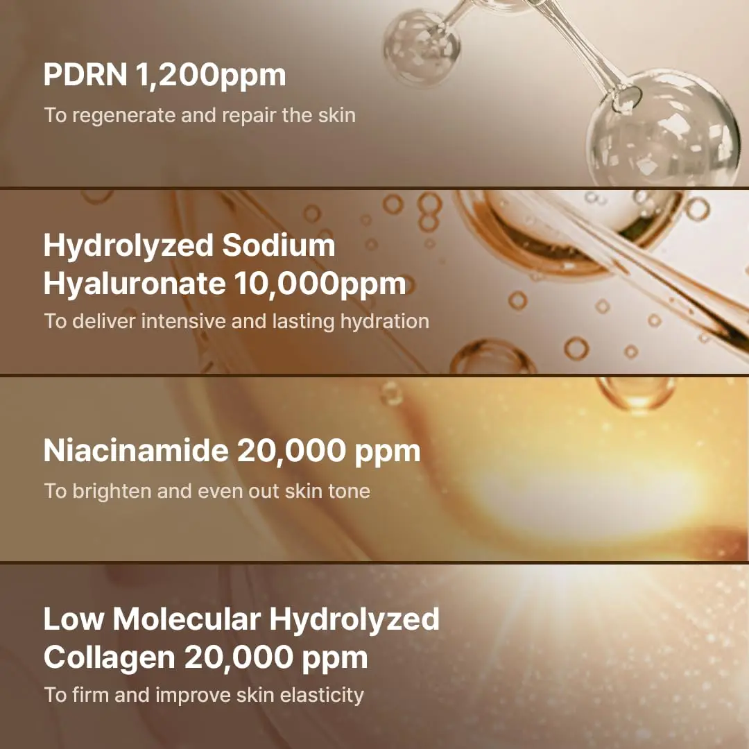 دكتور ريجو جميع كريم تجديد PDRN سمك السلمون DNA الكولاجين حمض الهيالورونيك نياسيناميد الزجاج الجلد العناية بالبشرة الكورية