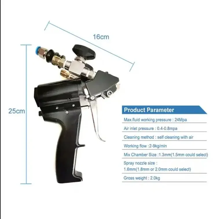 

High-quality polyurea spraying tool for waterproof roofing