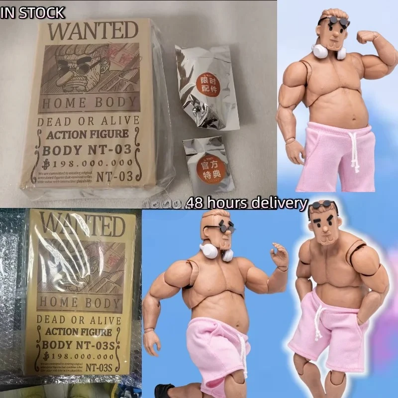 

【IN STOCK】 Original Product NT-03 NT03 1/12 Middle-aged Square-headed Man, Male Body, Toy Gift Collection, Fan Hobby