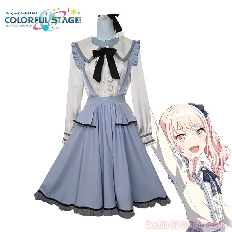 

New 2026 Game PJSK Akiyama Mizuki Cosplay Adult Women Dress Uniform Shirt Full Set Accessories Suit Halloween Outfits