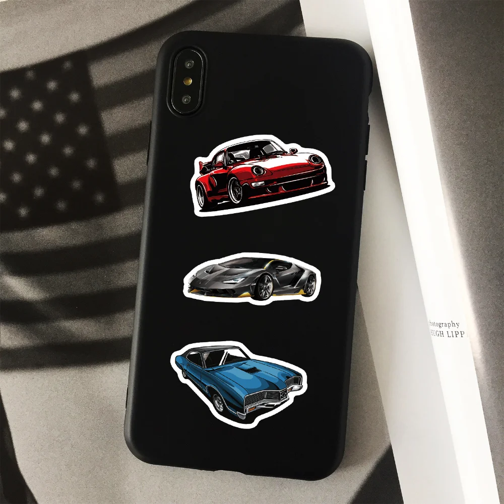 10/30/50pcs JDM Retrofit Racing Car Graffiti Stickers Laptop Guitar Suitcase Motorcycle Phone Sticker Decorative Toy for Kids