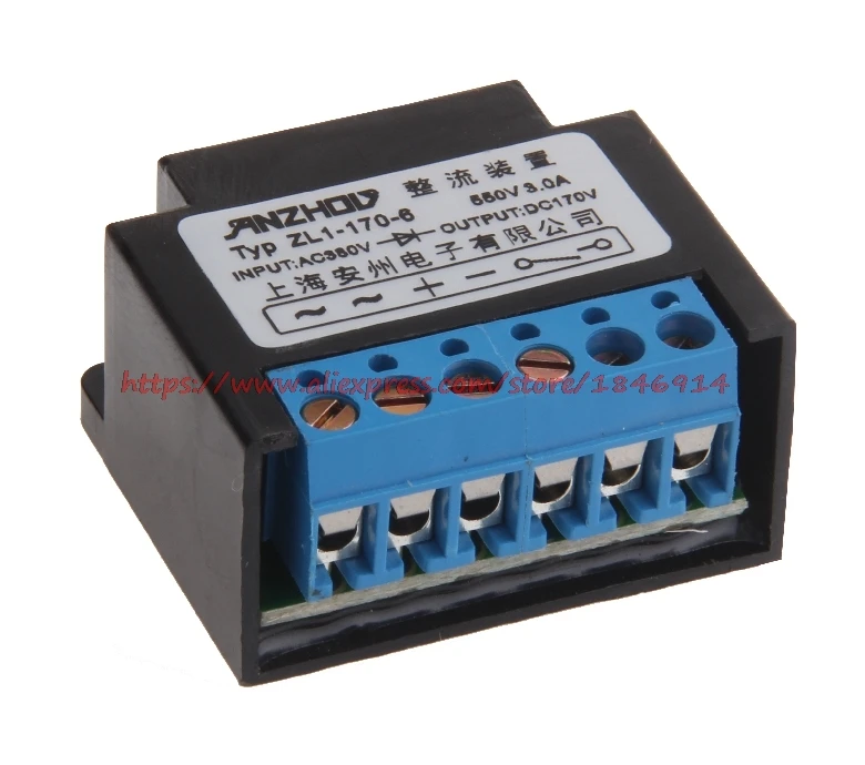 Half wave rectifier ZL1-170-6 brake rectifier block